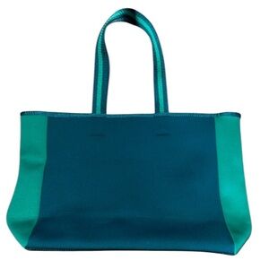 SummerSalt green bag neoprene beach tote